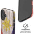 Philippines Flag Dark Wood iPhone 16 Plus Magsafe Impact Case